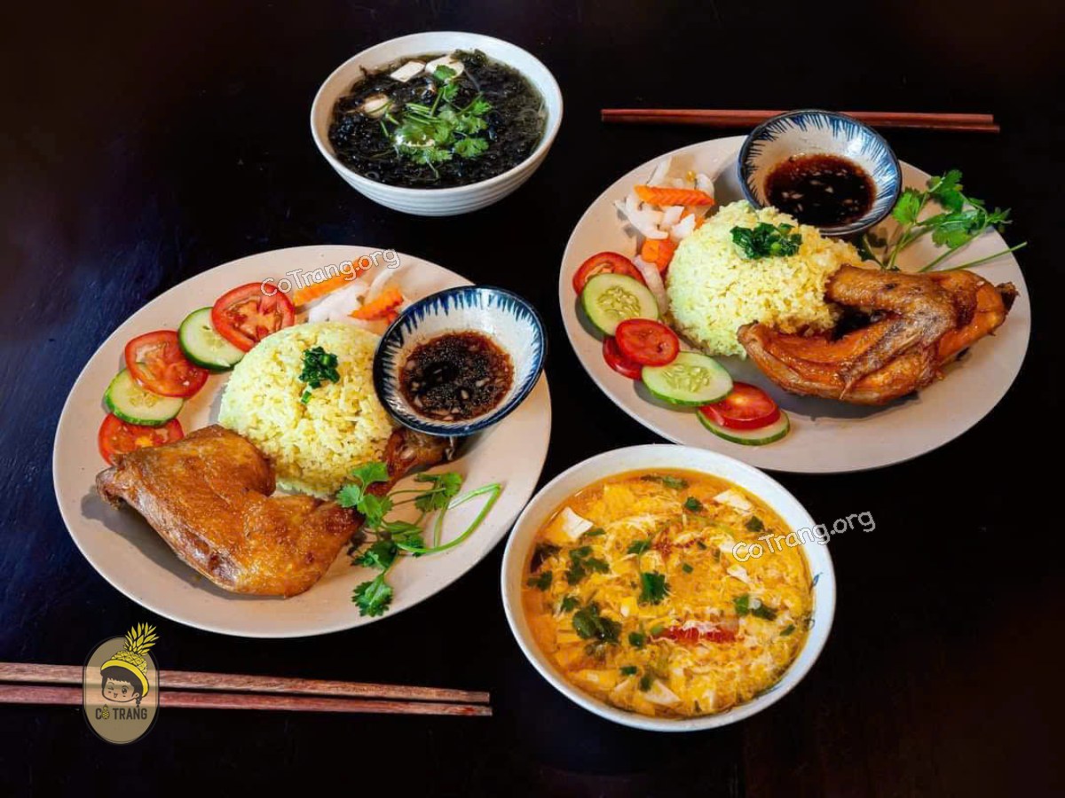 Menu thức ăn tại Cơm Tấm Út Vân Đà Nẵng